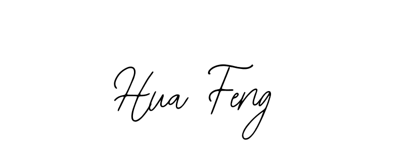 How to make Hua Feng name signature. Use Bearetta-2O07w style for creating short signs online. This is the latest handwritten sign. Hua Feng signature style 12 images and pictures png