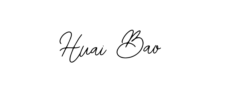 Use a signature maker to create a handwritten signature online. With this signature software, you can design (Bearetta-2O07w) your own signature for name Huai Bao. Huai Bao signature style 12 images and pictures png