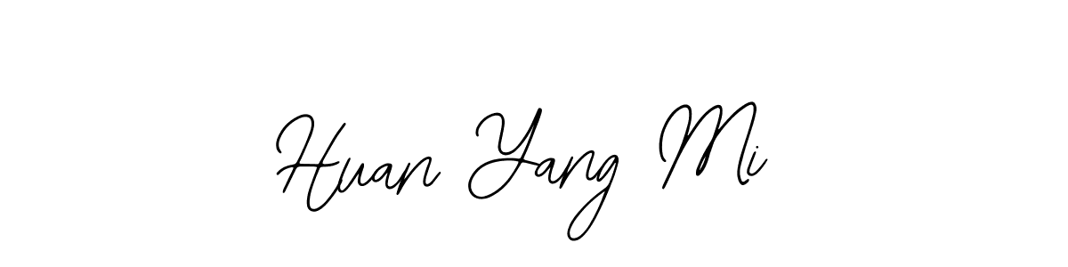 Also we have Huan Yang Mi name is the best signature style. Create professional handwritten signature collection using Bearetta-2O07w autograph style. Huan Yang Mi signature style 12 images and pictures png