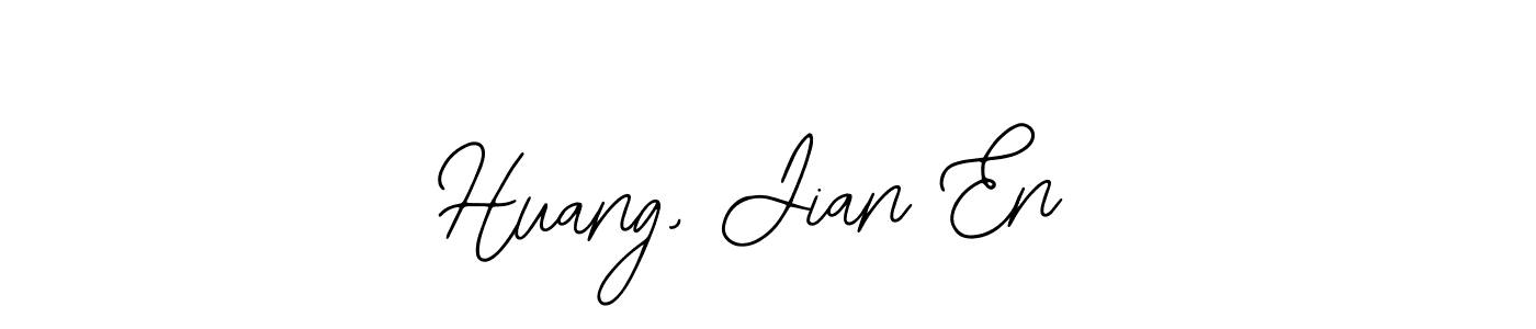 Similarly Bearetta-2O07w is the best handwritten signature design. Signature creator online .You can use it as an online autograph creator for name Huang, Jian En. Huang, Jian En signature style 12 images and pictures png