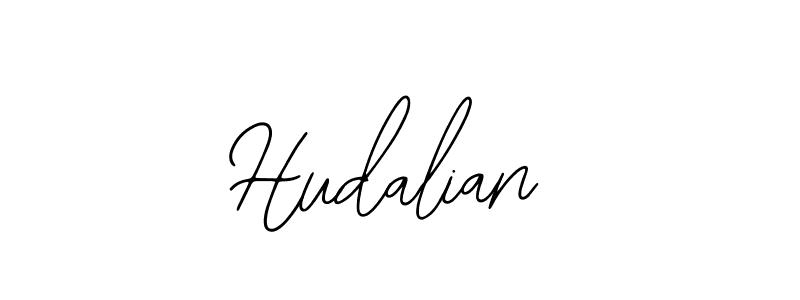 The best way (Bearetta-2O07w) to make a short signature is to pick only two or three words in your name. The name Hudalian include a total of six letters. For converting this name. Hudalian signature style 12 images and pictures png