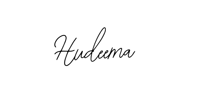 You should practise on your own different ways (Bearetta-2O07w) to write your name (Hudeema) in signature. don't let someone else do it for you. Hudeema signature style 12 images and pictures png