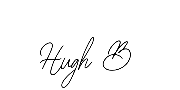 if you are searching for the best signature style for your name Hugh B. so please give up your signature search. here we have designed multiple signature styles  using Bearetta-2O07w. Hugh B signature style 12 images and pictures png