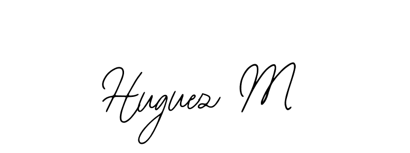 Similarly Bearetta-2O07w is the best handwritten signature design. Signature creator online .You can use it as an online autograph creator for name Huguez M. Huguez M signature style 12 images and pictures png