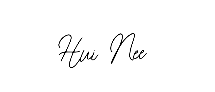 The best way (Bearetta-2O07w) to make a short signature is to pick only two or three words in your name. The name Hui Nee include a total of six letters. For converting this name. Hui Nee signature style 12 images and pictures png