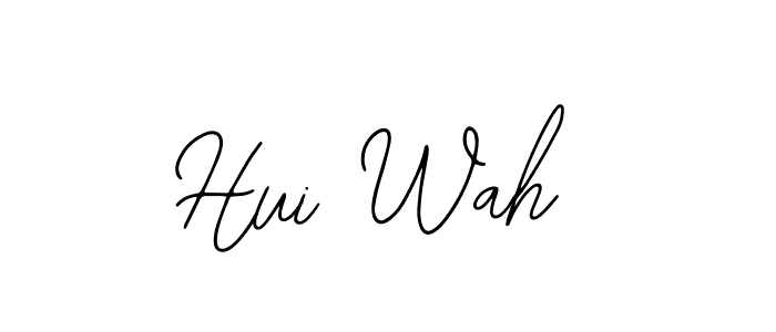 Also we have Hui Wah name is the best signature style. Create professional handwritten signature collection using Bearetta-2O07w autograph style. Hui Wah signature style 12 images and pictures png