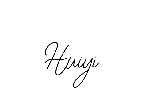 How to make Huiyi name signature. Use Bearetta-2O07w style for creating short signs online. This is the latest handwritten sign. Huiyi signature style 12 images and pictures png