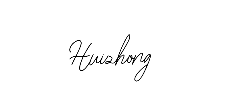 Make a beautiful signature design for name Huizhong. With this signature (Bearetta-2O07w) style, you can create a handwritten signature for free. Huizhong signature style 12 images and pictures png
