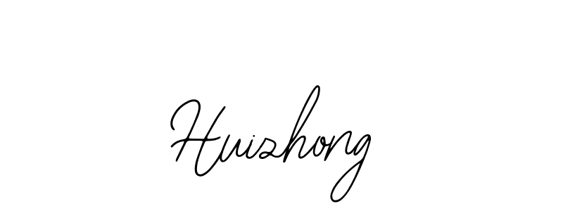 Design your own signature with our free online signature maker. With this signature software, you can create a handwritten (Bearetta-2O07w) signature for name Huizhong. Huizhong signature style 12 images and pictures png