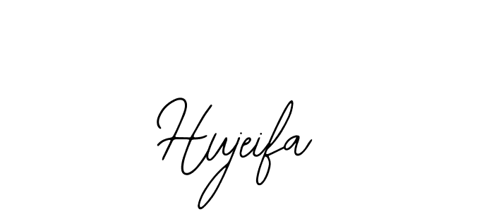 Use a signature maker to create a handwritten signature online. With this signature software, you can design (Bearetta-2O07w) your own signature for name Hujeifa. Hujeifa signature style 12 images and pictures png