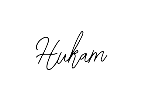 How to make Hukam signature? Bearetta-2O07w is a professional autograph style. Create handwritten signature for Hukam name. Hukam signature style 12 images and pictures png