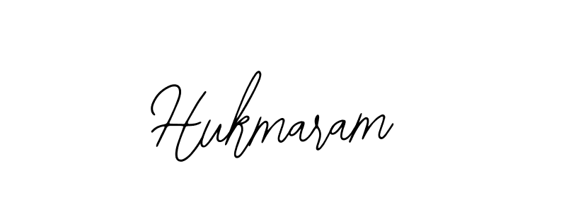 The best way (Bearetta-2O07w) to make a short signature is to pick only two or three words in your name. The name Hukmaram include a total of six letters. For converting this name. Hukmaram signature style 12 images and pictures png