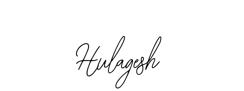 Similarly Bearetta-2O07w is the best handwritten signature design. Signature creator online .You can use it as an online autograph creator for name Hulagesh. Hulagesh signature style 12 images and pictures png
