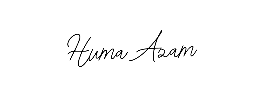 Create a beautiful signature design for name Huma Azam. With this signature (Bearetta-2O07w) fonts, you can make a handwritten signature for free. Huma Azam signature style 12 images and pictures png