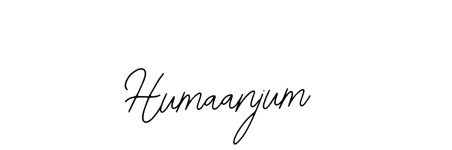 Use a signature maker to create a handwritten signature online. With this signature software, you can design (Bearetta-2O07w) your own signature for name Humaanjum. Humaanjum signature style 12 images and pictures png