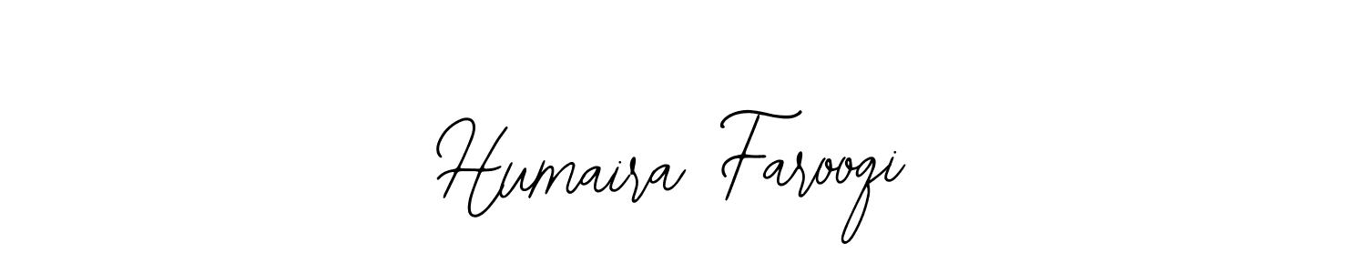 Similarly Bearetta-2O07w is the best handwritten signature design. Signature creator online .You can use it as an online autograph creator for name Humaira Farooqi. Humaira Farooqi signature style 12 images and pictures png