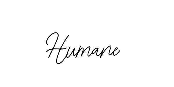 Make a beautiful signature design for name Humane. With this signature (Bearetta-2O07w) style, you can create a handwritten signature for free. Humane signature style 12 images and pictures png