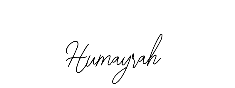 Use a signature maker to create a handwritten signature online. With this signature software, you can design (Bearetta-2O07w) your own signature for name Humayrah. Humayrah signature style 12 images and pictures png