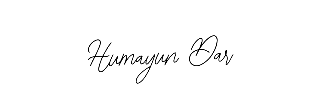 Also we have Humayun Dar name is the best signature style. Create professional handwritten signature collection using Bearetta-2O07w autograph style. Humayun Dar signature style 12 images and pictures png