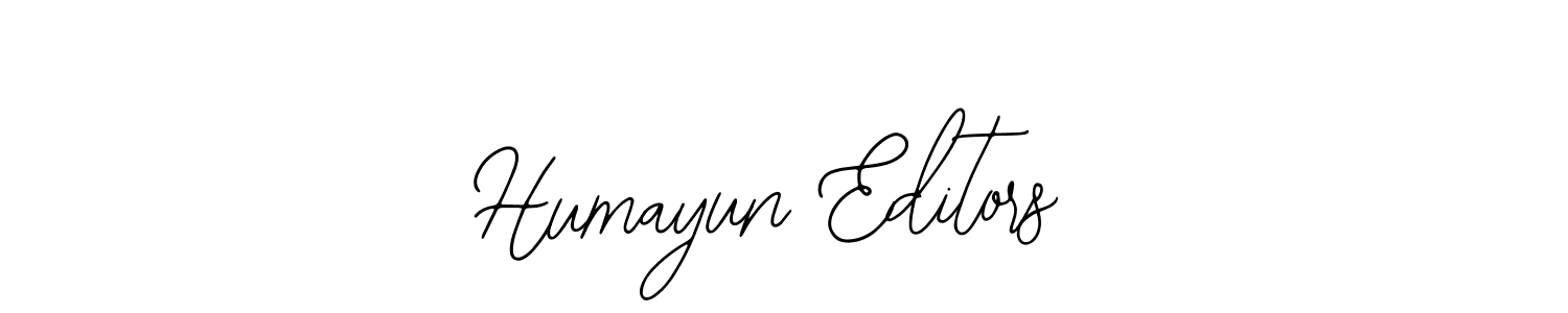 Create a beautiful signature design for name Humayun Editors. With this signature (Bearetta-2O07w) fonts, you can make a handwritten signature for free. Humayun Editors signature style 12 images and pictures png