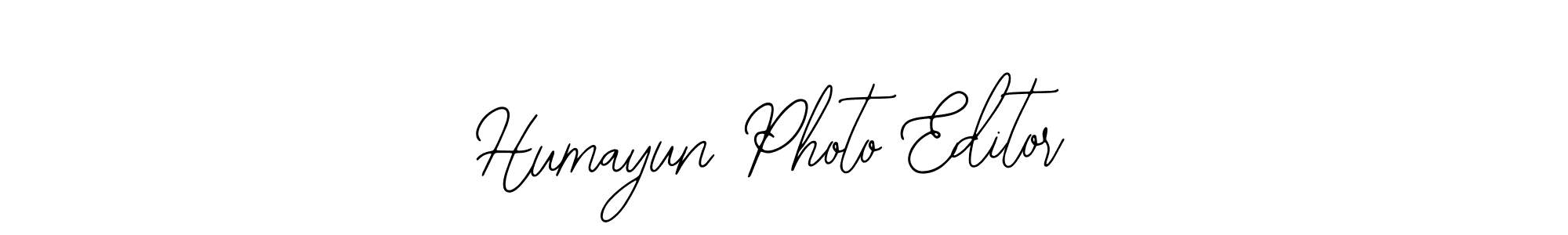 Similarly Bearetta-2O07w is the best handwritten signature design. Signature creator online .You can use it as an online autograph creator for name Humayun Photo Editor. Humayun Photo Editor signature style 12 images and pictures png