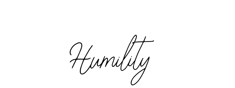 Design your own signature with our free online signature maker. With this signature software, you can create a handwritten (Bearetta-2O07w) signature for name Humility. Humility signature style 12 images and pictures png