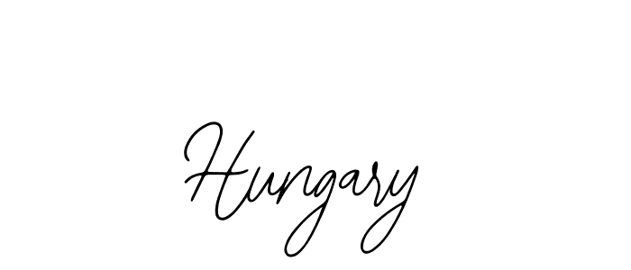 Use a signature maker to create a handwritten signature online. With this signature software, you can design (Bearetta-2O07w) your own signature for name Hungary. Hungary signature style 12 images and pictures png