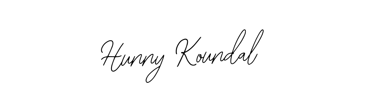 The best way (Bearetta-2O07w) to make a short signature is to pick only two or three words in your name. The name Hunny Koundal include a total of six letters. For converting this name. Hunny Koundal signature style 12 images and pictures png