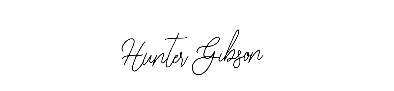 Hunter Gibson stylish signature style. Best Handwritten Sign (Bearetta-2O07w) for my name. Handwritten Signature Collection Ideas for my name Hunter Gibson. Hunter Gibson signature style 12 images and pictures png