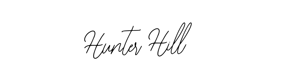 Make a beautiful signature design for name Hunter Hill. With this signature (Bearetta-2O07w) style, you can create a handwritten signature for free. Hunter Hill signature style 12 images and pictures png