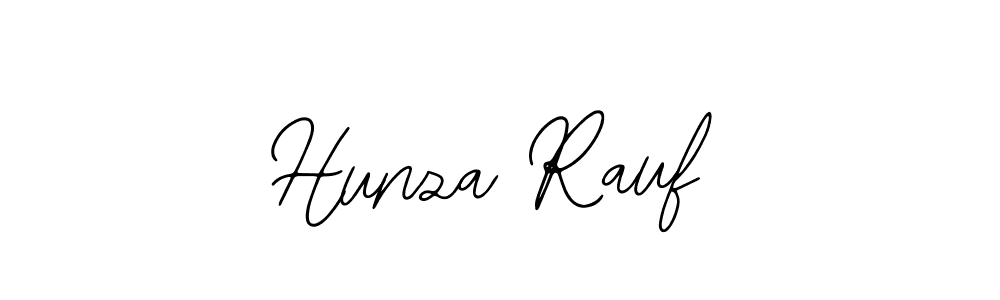 Make a beautiful signature design for name Hunza Rauf. With this signature (Bearetta-2O07w) style, you can create a handwritten signature for free. Hunza Rauf signature style 12 images and pictures png