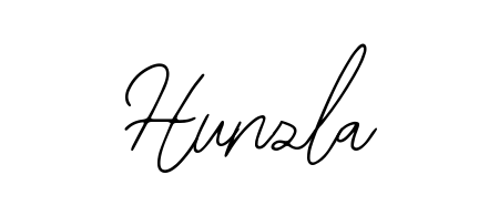 Discover the perfect balance of readability and style for Hunzla with Bearetta-2O07w font. Create your dream signature today. Hunzla signature style 12 images and pictures png