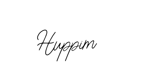 You should practise on your own different ways (Bearetta-2O07w) to write your name (Huppim) in signature. don't let someone else do it for you. Huppim signature style 12 images and pictures png