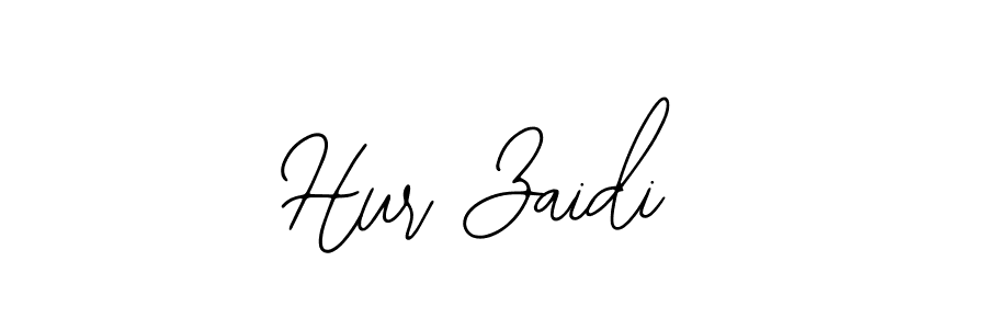 Also we have Hur Zaidi name is the best signature style. Create professional handwritten signature collection using Bearetta-2O07w autograph style. Hur Zaidi signature style 12 images and pictures png