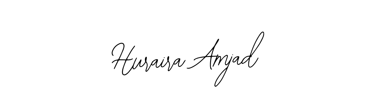 Also You can easily find your signature by using the search form. We will create Huraira Amjad name handwritten signature images for you free of cost using Bearetta-2O07w sign style. Huraira Amjad signature style 12 images and pictures png