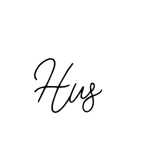 How to make Hus name signature. Use Bearetta-2O07w style for creating short signs online. This is the latest handwritten sign. Hus signature style 12 images and pictures png