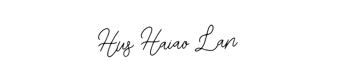 Design your own signature with our free online signature maker. With this signature software, you can create a handwritten (Bearetta-2O07w) signature for name Hus Haiao Lan. Hus Haiao Lan signature style 12 images and pictures png