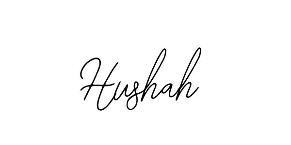 if you are searching for the best signature style for your name Hushah. so please give up your signature search. here we have designed multiple signature styles  using Bearetta-2O07w. Hushah signature style 12 images and pictures png