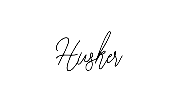You should practise on your own different ways (Bearetta-2O07w) to write your name (Husker) in signature. don't let someone else do it for you. Husker signature style 12 images and pictures png