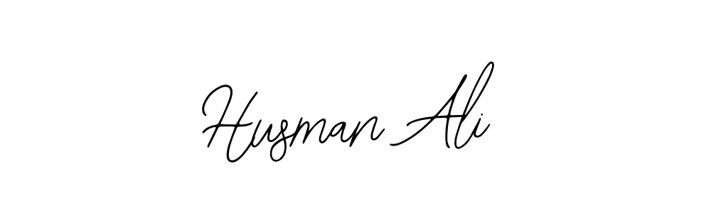 Bearetta-2O07w is a professional signature style that is perfect for those who want to add a touch of class to their signature. It is also a great choice for those who want to make their signature more unique. Get Husman Ali name to fancy signature for free. Husman Ali signature style 12 images and pictures png