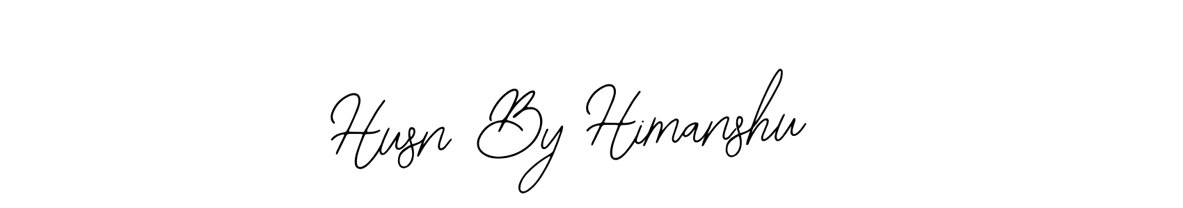 This is the best signature style for the Husn By Himanshu  name. Also you like these signature font (Bearetta-2O07w). Mix name signature. Husn By Himanshu  signature style 12 images and pictures png