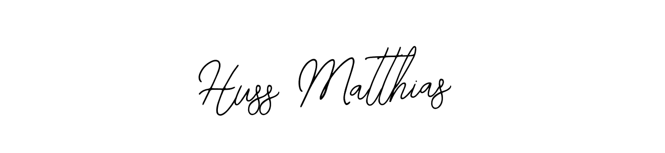 Similarly Bearetta-2O07w is the best handwritten signature design. Signature creator online .You can use it as an online autograph creator for name Huss Matthias. Huss Matthias signature style 12 images and pictures png