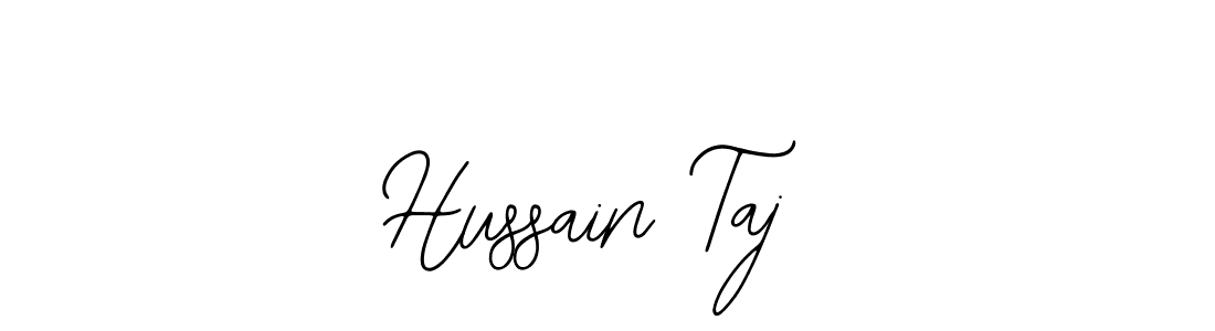 Design your own signature with our free online signature maker. With this signature software, you can create a handwritten (Bearetta-2O07w) signature for name Hussain Taj. Hussain Taj signature style 12 images and pictures png