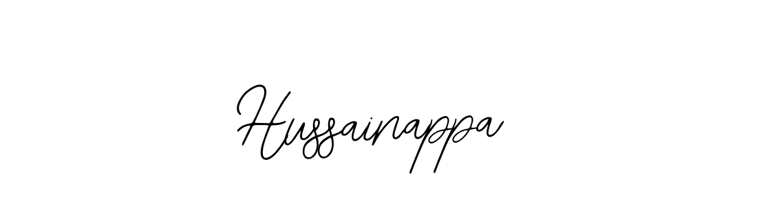 Use a signature maker to create a handwritten signature online. With this signature software, you can design (Bearetta-2O07w) your own signature for name Hussainappa. Hussainappa signature style 12 images and pictures png