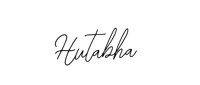 You should practise on your own different ways (Bearetta-2O07w) to write your name (Hutabha) in signature. don't let someone else do it for you. Hutabha signature style 12 images and pictures png