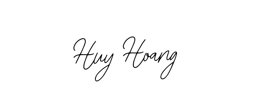 Design your own signature with our free online signature maker. With this signature software, you can create a handwritten (Bearetta-2O07w) signature for name Huy Hoang. Huy Hoang signature style 12 images and pictures png