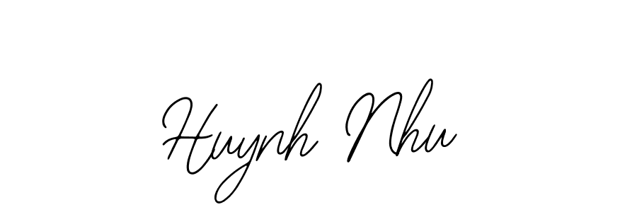 Create a beautiful signature design for name Huynh Nhu. With this signature (Bearetta-2O07w) fonts, you can make a handwritten signature for free. Huynh Nhu signature style 12 images and pictures png