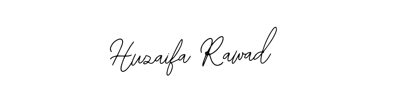 Huzaifa Rawad stylish signature style. Best Handwritten Sign (Bearetta-2O07w) for my name. Handwritten Signature Collection Ideas for my name Huzaifa Rawad. Huzaifa Rawad signature style 12 images and pictures png