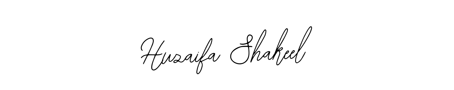 if you are searching for the best signature style for your name Huzaifa Shakeel. so please give up your signature search. here we have designed multiple signature styles  using Bearetta-2O07w. Huzaifa Shakeel signature style 12 images and pictures png