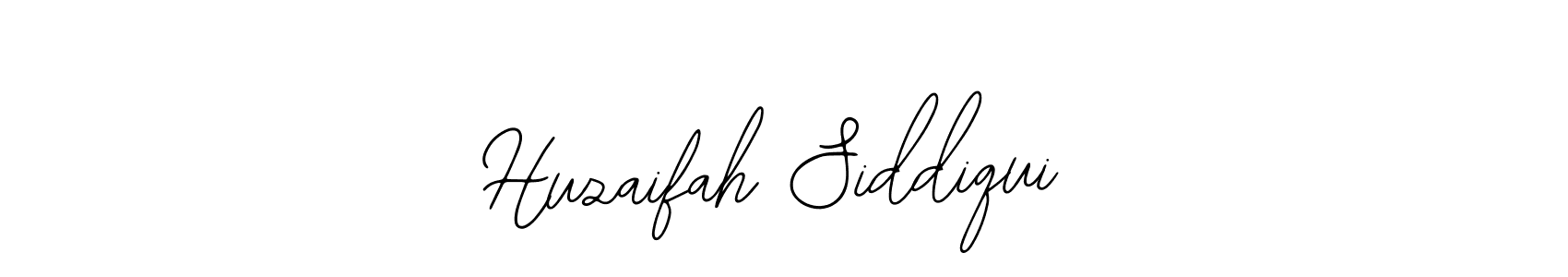You should practise on your own different ways (Bearetta-2O07w) to write your name (Huzaifah Siddiqui) in signature. don't let someone else do it for you. Huzaifah Siddiqui signature style 12 images and pictures png